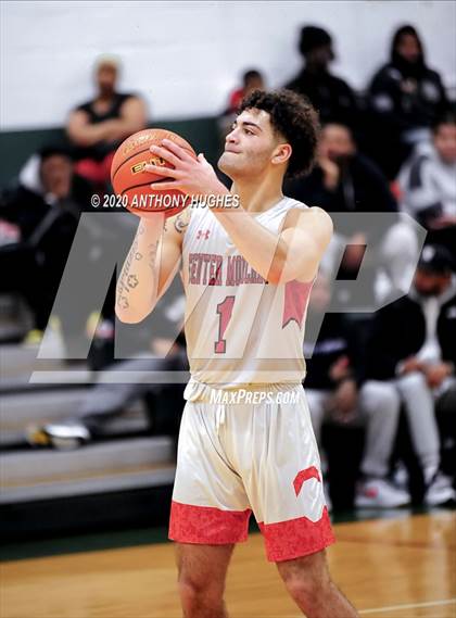 Thumbnail 2 in Center Moriches vs. South Bronx Prep (Gotham Hoops Showcase) photogallery.