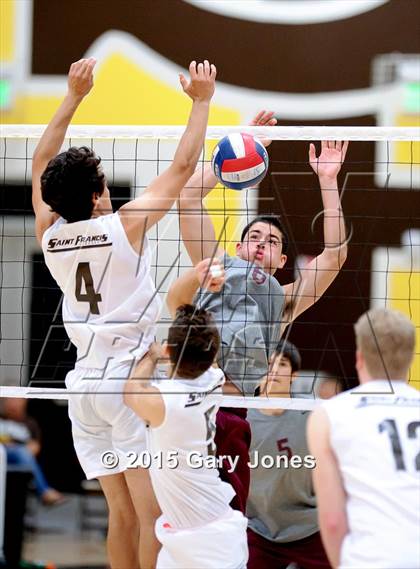 Thumbnail 2 in Whitney vs. Saint Francis (CIF NorCal Regional D1 Semifinal) photogallery.