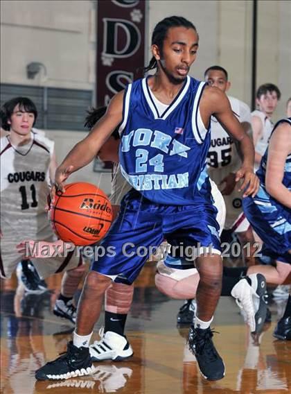 Thumbnail 1 in York Christian vs. Lancaster Country Day photogallery.