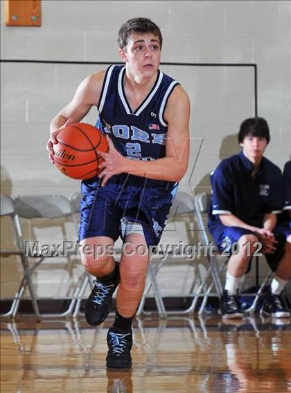 Thumbnail 2 in York Christian vs. Lancaster Country Day photogallery.