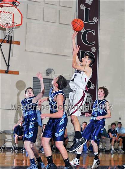 Thumbnail 1 in York Christian vs. Lancaster Country Day photogallery.