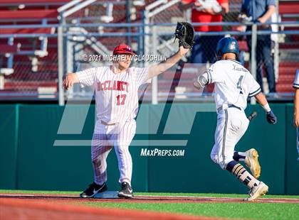 Thumbnail 1 in Xaverian vs. Monsignor McClancy (CHSAA BQ Final Game 2) photogallery.