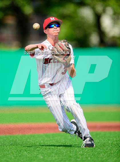 Thumbnail 2 in Xaverian vs. Monsignor McClancy (CHSAA BQ Final Game 2) photogallery.