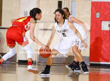 Thumbnail 3 in West Torrance vs. Cathedral Catholic (Battle at the Beach) photogallery.