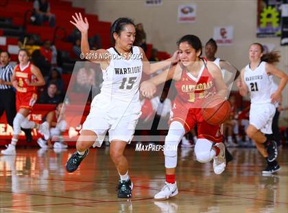 Thumbnail 1 in West Torrance vs. Cathedral Catholic (Battle at the Beach) photogallery.