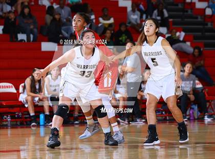 Thumbnail 2 in West Torrance vs. Cathedral Catholic (Battle at the Beach) photogallery.