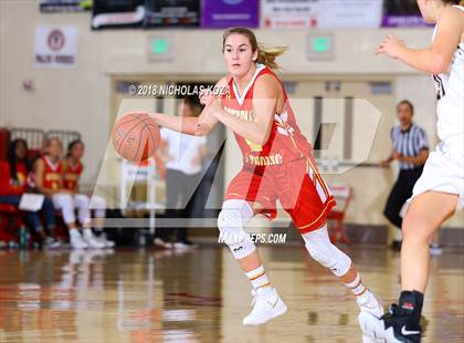 Thumbnail 3 in West Torrance vs. Cathedral Catholic (Battle at the Beach) photogallery.