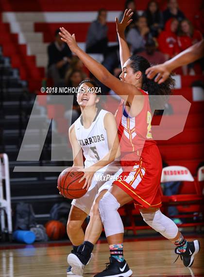 Thumbnail 3 in West Torrance vs. Cathedral Catholic (Battle at the Beach) photogallery.