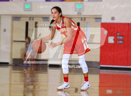 Thumbnail 3 in West Torrance vs. Cathedral Catholic (Battle at the Beach) photogallery.