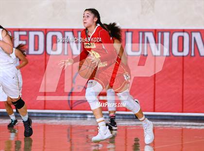 Thumbnail 3 in West Torrance vs. Cathedral Catholic (Battle at the Beach) photogallery.