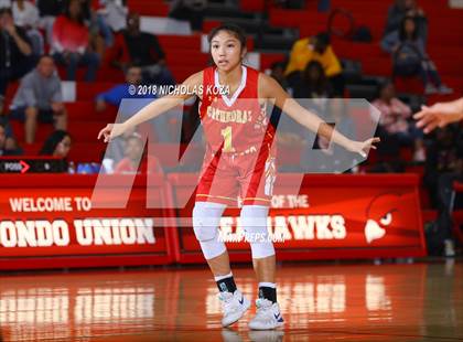 Thumbnail 1 in West Torrance vs. Cathedral Catholic (Battle at the Beach) photogallery.