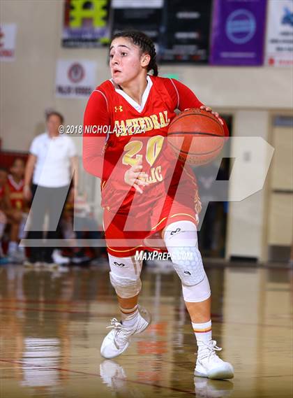 Thumbnail 3 in West Torrance vs. Cathedral Catholic (Battle at the Beach) photogallery.