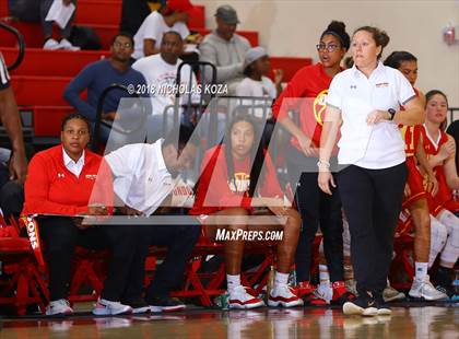 Thumbnail 1 in West Torrance vs. Cathedral Catholic (Battle at the Beach) photogallery.