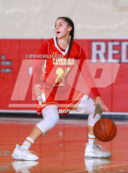 Thumbnail 3 in West Torrance vs. Cathedral Catholic (Battle at the Beach) photogallery.