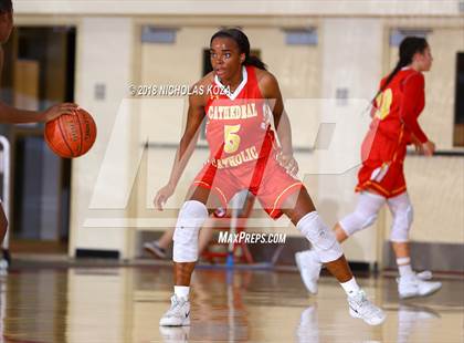 Thumbnail 1 in West Torrance vs. Cathedral Catholic (Battle at the Beach) photogallery.