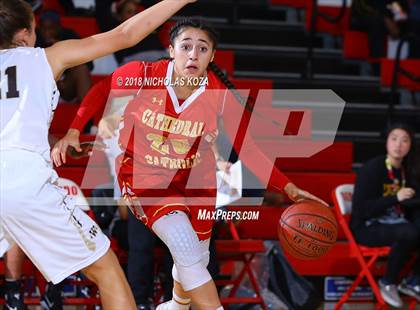 Thumbnail 3 in West Torrance vs. Cathedral Catholic (Battle at the Beach) photogallery.