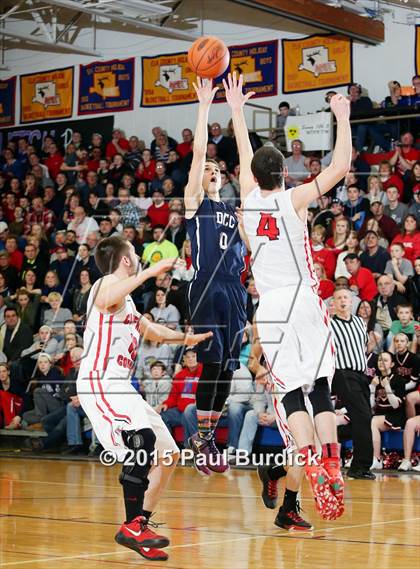Thumbnail 2 in Cameron County vs. DuBois Central Catholic (District IX Quarterfinal) photogallery.