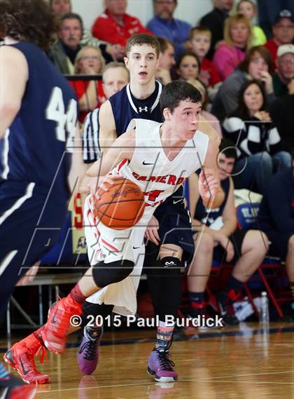 Thumbnail 1 in Cameron County vs. DuBois Central Catholic (District IX Quarterfinal) photogallery.