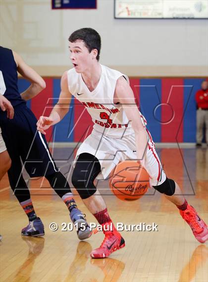Thumbnail 3 in Cameron County vs. DuBois Central Catholic (District IX Quarterfinal) photogallery.