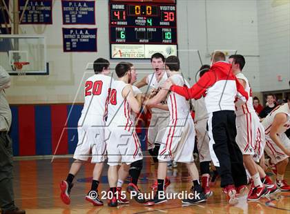 Thumbnail 1 in Cameron County vs. DuBois Central Catholic (District IX Quarterfinal) photogallery.