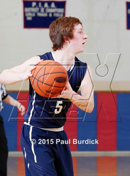 Thumbnail 1 in Cameron County vs. DuBois Central Catholic (District IX Quarterfinal) photogallery.