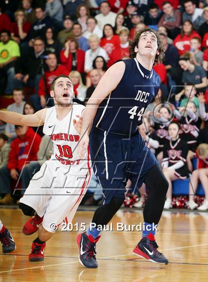 Thumbnail 3 in Cameron County vs. DuBois Central Catholic (District IX Quarterfinal) photogallery.