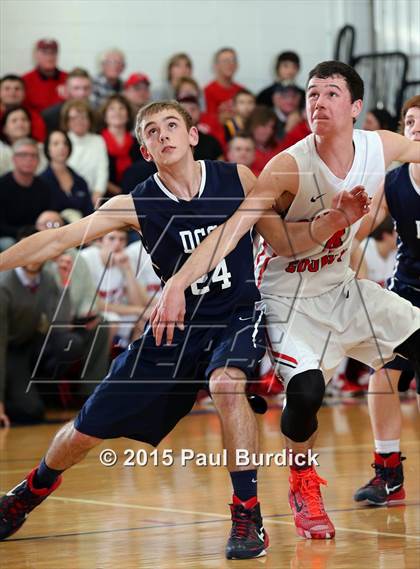 Thumbnail 3 in Cameron County vs. DuBois Central Catholic (District IX Quarterfinal) photogallery.