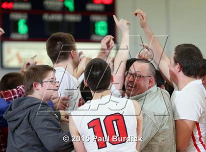 Thumbnail 1 in Cameron County vs. DuBois Central Catholic (District IX Quarterfinal) photogallery.