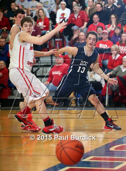 Thumbnail 2 in Cameron County vs. DuBois Central Catholic (District IX Quarterfinal) photogallery.