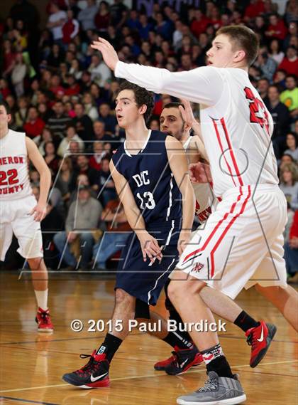 Thumbnail 2 in Cameron County vs. DuBois Central Catholic (District IX Quarterfinal) photogallery.