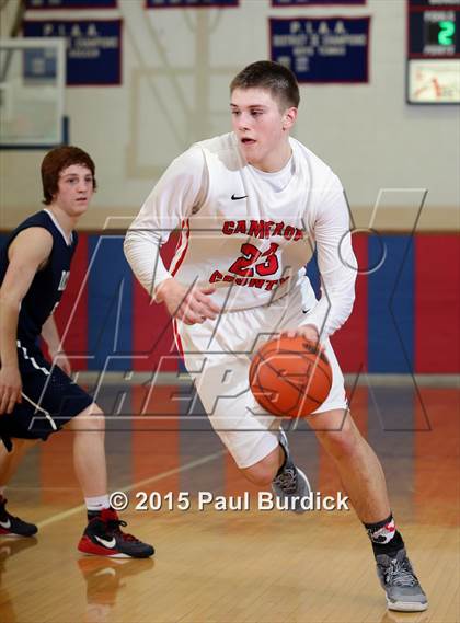 Thumbnail 2 in Cameron County vs. DuBois Central Catholic (District IX Quarterfinal) photogallery.