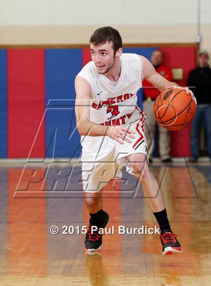 Thumbnail 1 in Cameron County vs. DuBois Central Catholic (District IX Quarterfinal) photogallery.