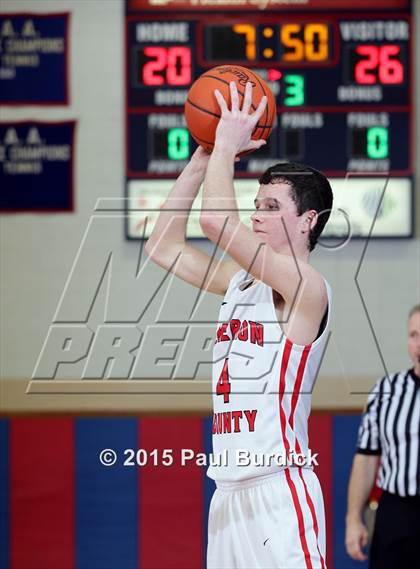 Thumbnail 2 in Cameron County vs. DuBois Central Catholic (District IX Quarterfinal) photogallery.