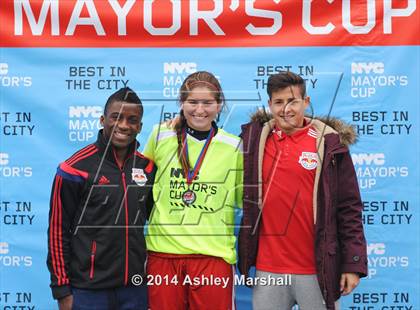 Thumbnail 2 in PSAL All-Stars vs Independent All-Stars (NYC Mayor's Cup) photogallery.