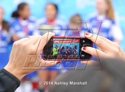 Thumbnail 1 in PSAL All-Stars vs Independent All-Stars (NYC Mayor's Cup) photogallery.