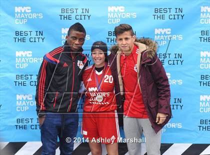 Thumbnail 2 in PSAL All-Stars vs Independent All-Stars (NYC Mayor's Cup) photogallery.
