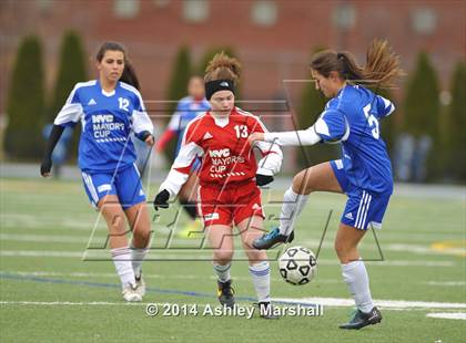 Thumbnail 1 in PSAL All-Stars vs Independent All-Stars (NYC Mayor's Cup) photogallery.