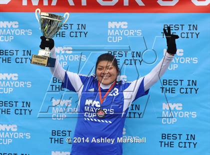 Thumbnail 1 in PSAL All-Stars vs Independent All-Stars (NYC Mayor's Cup) photogallery.