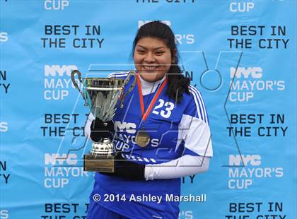 Thumbnail 1 in PSAL All-Stars vs Independent All-Stars (NYC Mayor's Cup) photogallery.