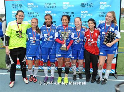Thumbnail 2 in PSAL All-Stars vs Independent All-Stars (NYC Mayor's Cup) photogallery.