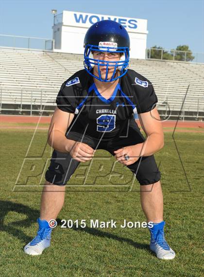 Thumbnail 1 in Chandler (2015 Preseason Top 25 Photo Shoot) photogallery.