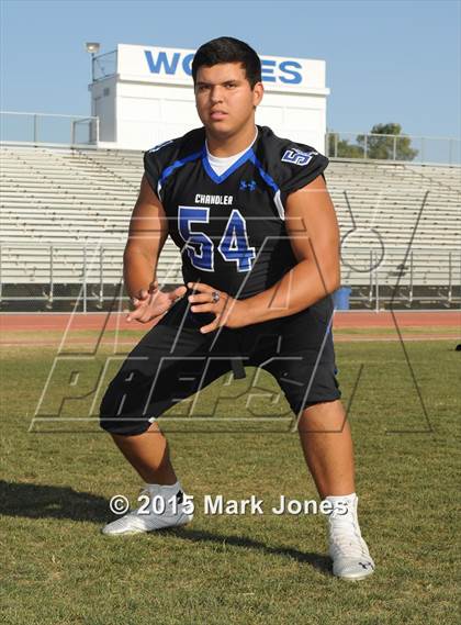 Thumbnail 2 in Chandler (2015 Preseason Top 25 Photo Shoot) photogallery.