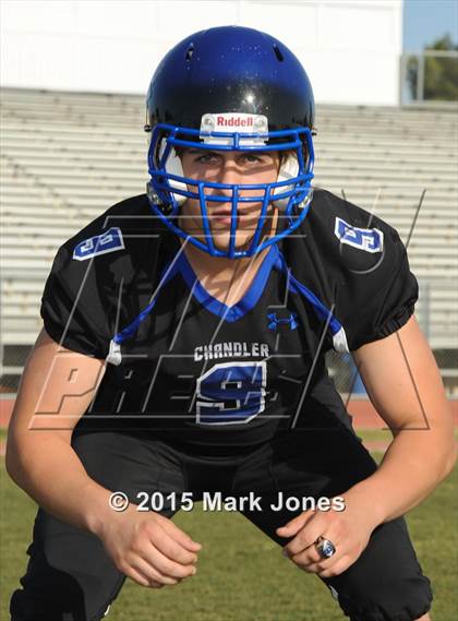 Thumbnail 2 in Chandler (2015 Preseason Top 25 Photo Shoot) photogallery.
