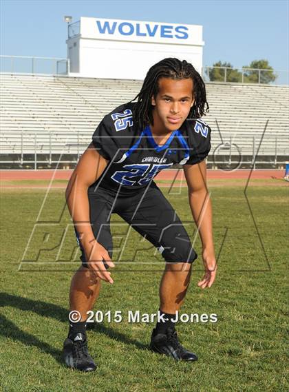 Thumbnail 1 in Chandler (2015 Preseason Top 25 Photo Shoot) photogallery.
