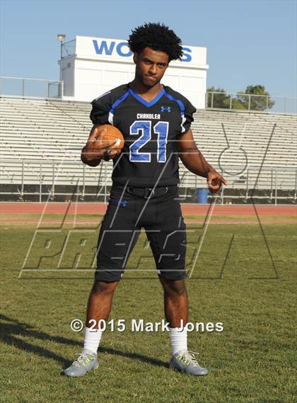 Thumbnail 3 in Chandler (2015 Preseason Top 25 Photo Shoot) photogallery.