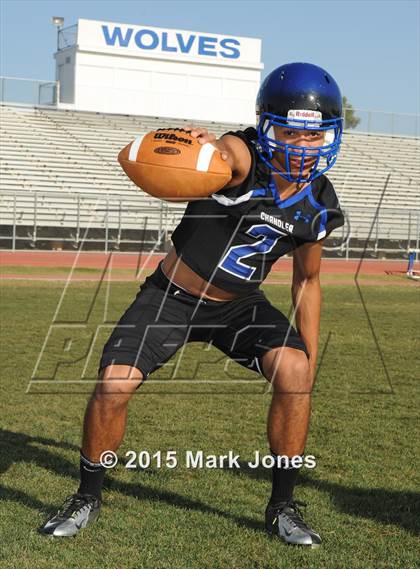 Thumbnail 2 in Chandler (2015 Preseason Top 25 Photo Shoot) photogallery.