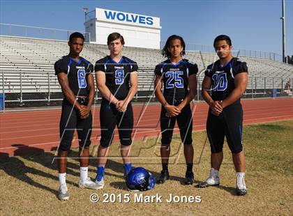 Thumbnail 2 in Chandler (2015 Preseason Top 25 Photo Shoot) photogallery.