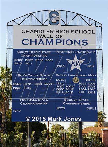 Thumbnail 1 in Chandler (2015 Preseason Top 25 Photo Shoot) photogallery.