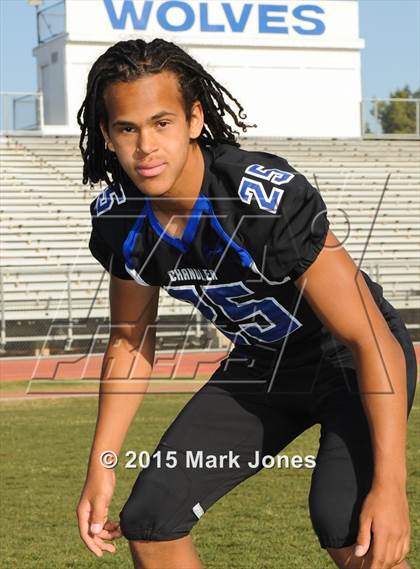 Thumbnail 3 in Chandler (2015 Preseason Top 25 Photo Shoot) photogallery.