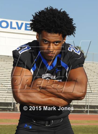 Thumbnail 2 in Chandler (2015 Preseason Top 25 Photo Shoot) photogallery.